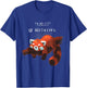 Red panda cute lazy animal To do list T-Shirt - T-Shirt | Royal