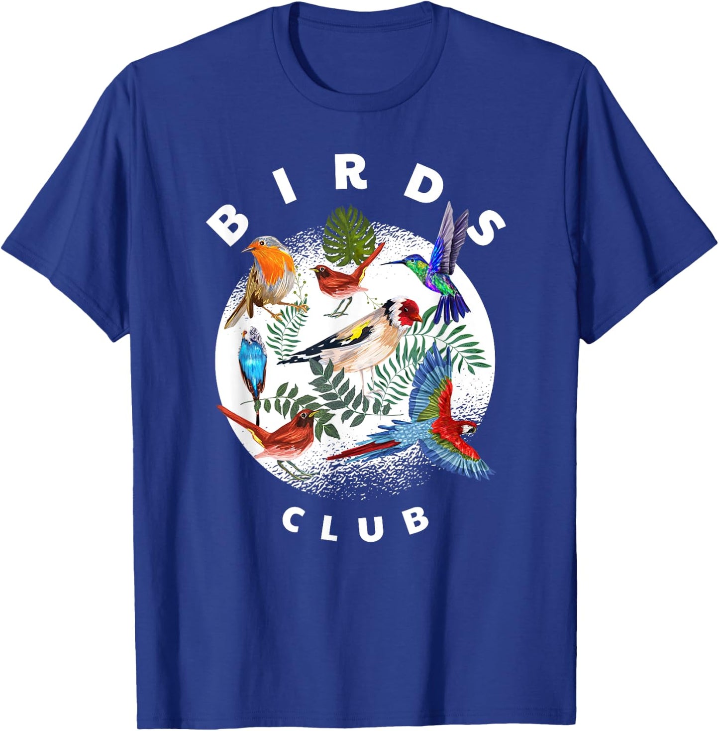 Bird Lover Gifts Men - Birds Club - Bird Watching T-Shirt - T-Shirt | Royal