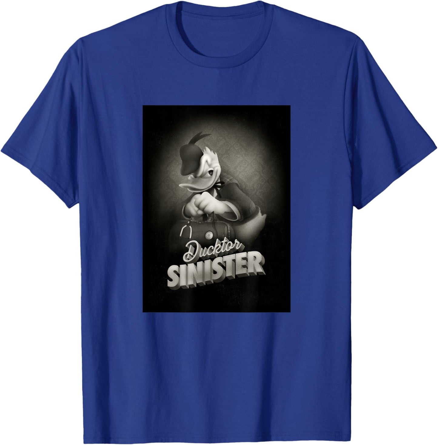 Disney Mickey And Friends Halloween Ducktor Sinister Donald T-Shirt - T-Shirt | Royal