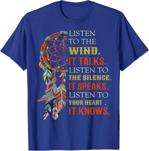 Listen To The Wind It Talks Listen To The Silence.
