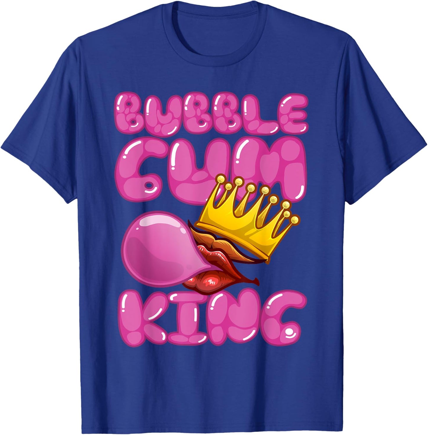 Cool Bubble Gum Design Boys Bubble Gum Candy Lover T-Shirt - T-Shirt | Royal