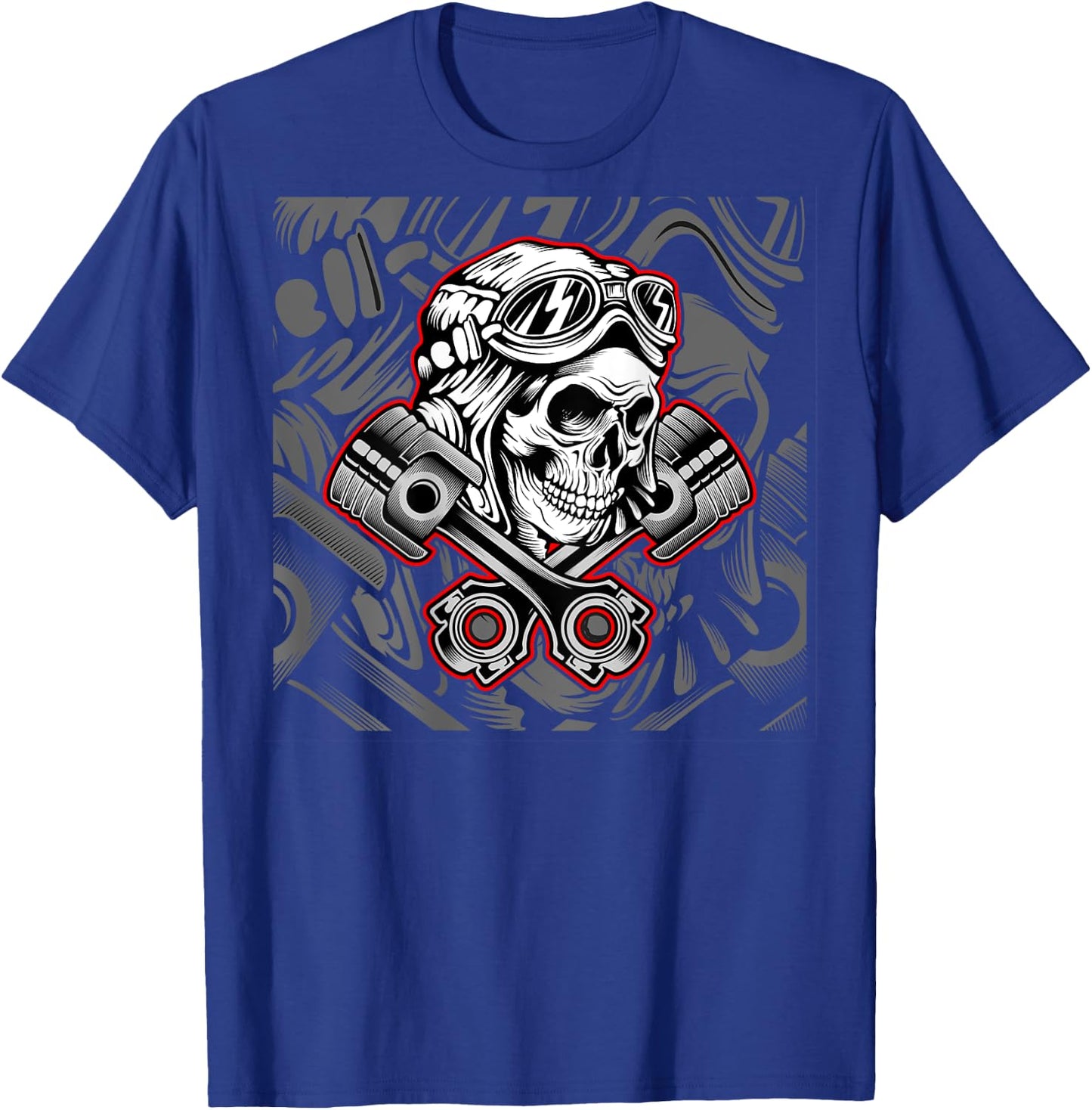 Motorcycle Riders and - Biker T-Shirt - T-Shirt | Royal