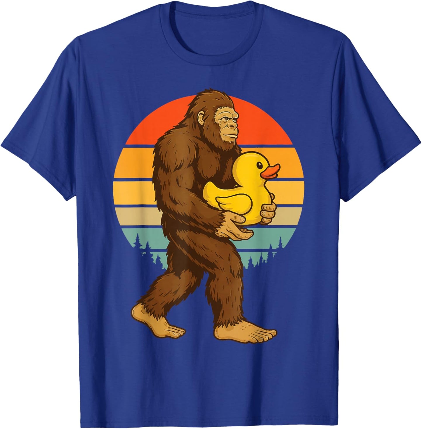Bigfoot Rubber Duck T-Shirt - T-Shirt | Royal