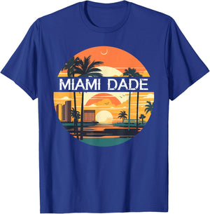 Shirt That Says MIAMI DADE Simple County Counties T-Shirt - T-Shirt | Royal