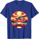 C-172 Skyhawk Vintage C172 Airplane Retro Sunset Pilot T-Shirt - T-Shirt | Royal