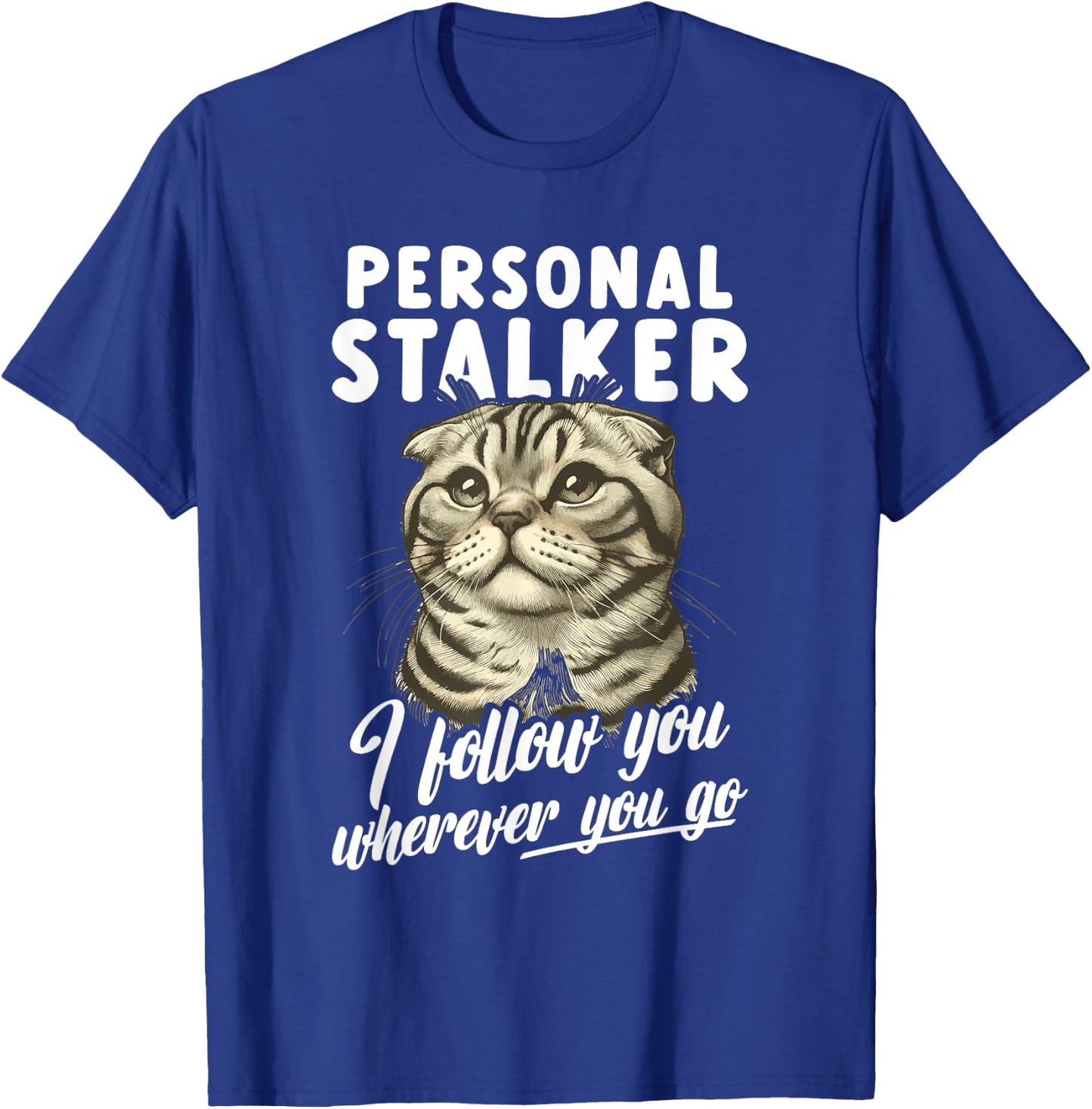 Cat Lover Costume for Scottish Fold Mom Scottish Folds T-Shirt - T-Shirt | Royal