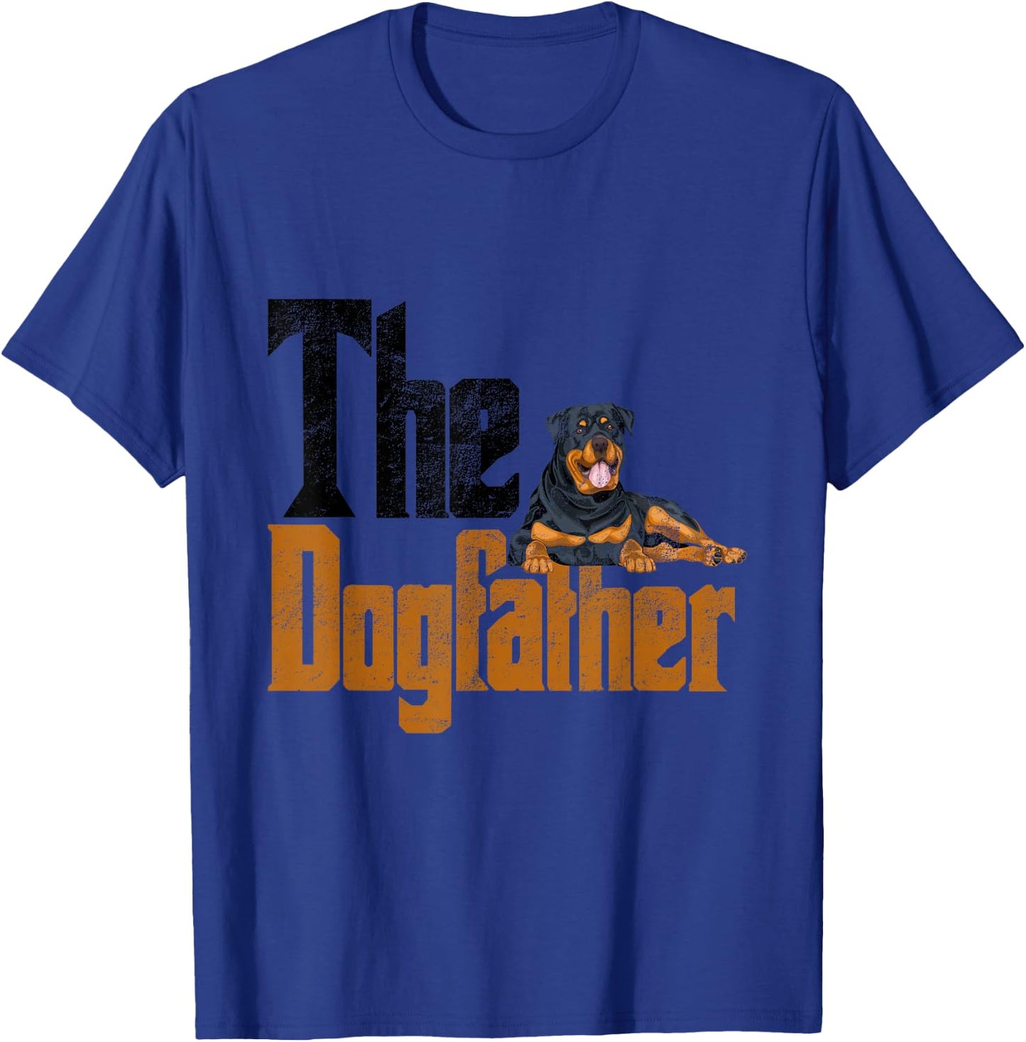 Rottweiler Dog Father Dog Dad Dog Dad Dog Dad Idea T-Shirt - T-Shirt | Royal