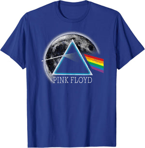 Pink Floyd Dark Side of The Moon Rock Music Band T-Shirt - T-Shirt | Royal