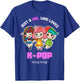 Just A Girl Who Loves K-Pop Gift Teen Girls K-Pop Merch T-Shirt - T-Shirt | Royal