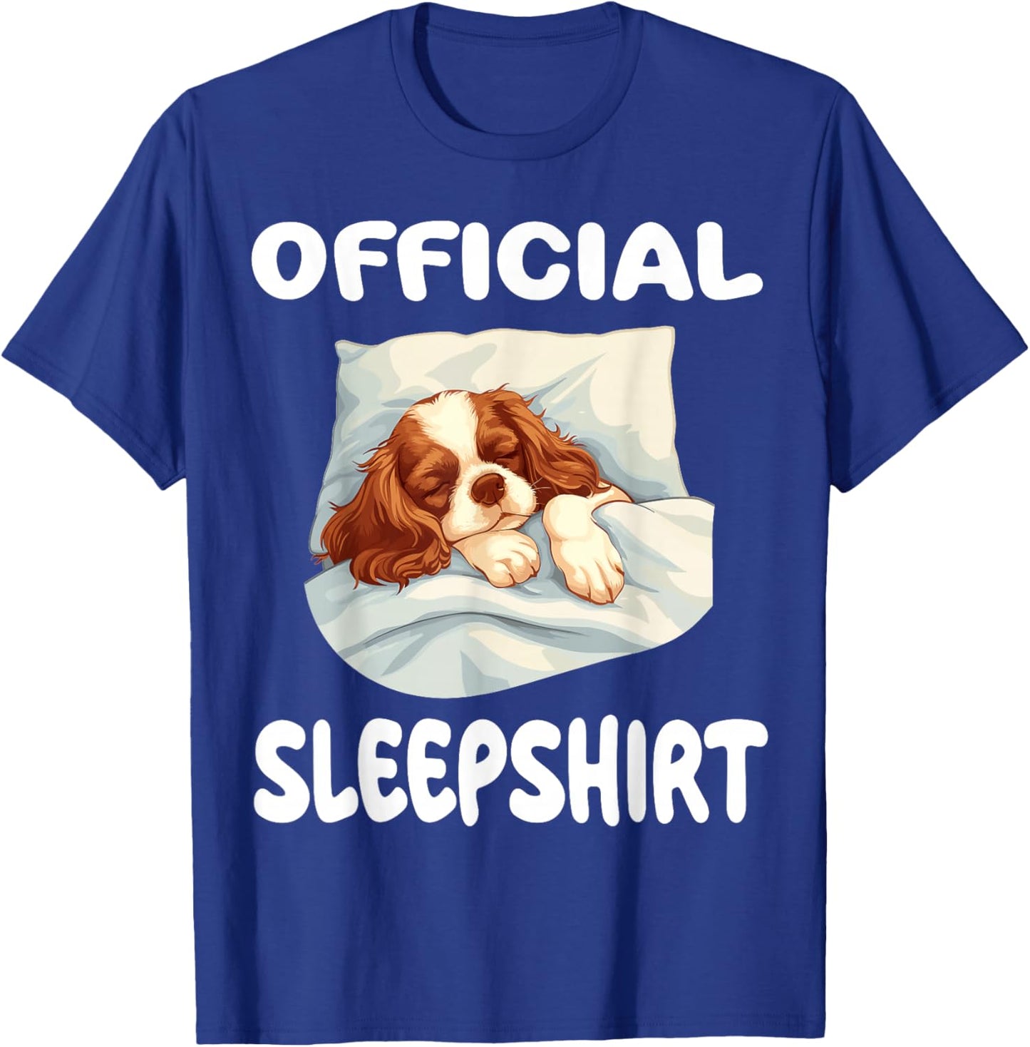Cavalier King Charles Spaniel Dog Official Sleepshirt Pajama T-Shirt - T-Shirt | Royal