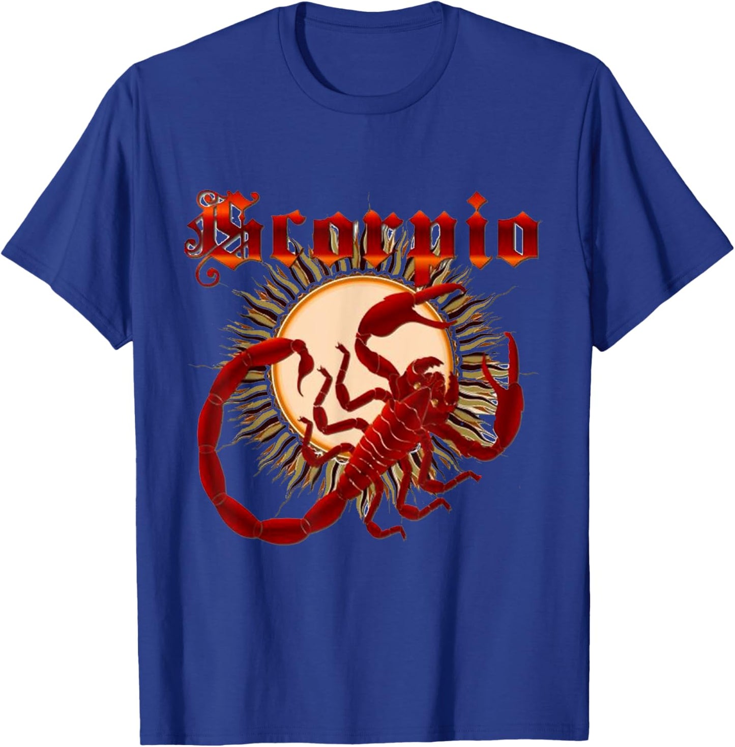 Scorpion Hunting Scorpion Lovers for Boy Men and Women Shirt T-Shirt - T-Shirt | Royal