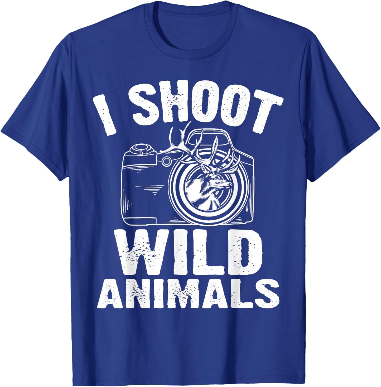 Cool Photography Gift Men Women Funny Wildlife Photographer T-Shirt - T-Shirt | Royal