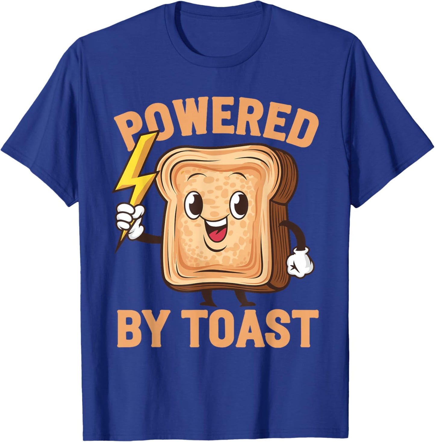 Powered By Toast T-Shirt - T-Shirt | Royal