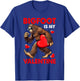 Bigfoot Is My Valentine Cute Hearts Funny Single Valentine T-Shirt - T-Shirt | Royal