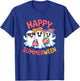 Happy Summerween Beach Skeleton Halloween Summer Scary Fun T-Shirt - T-Shirt | Royal