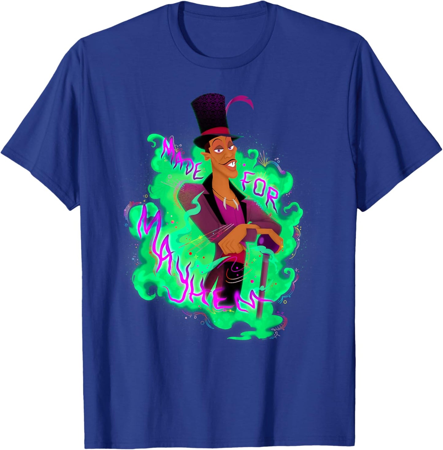 Disney Villains Dr. Facilier Princess Frog Made for Mayhem T-Shirt - T-Shirt | Royal