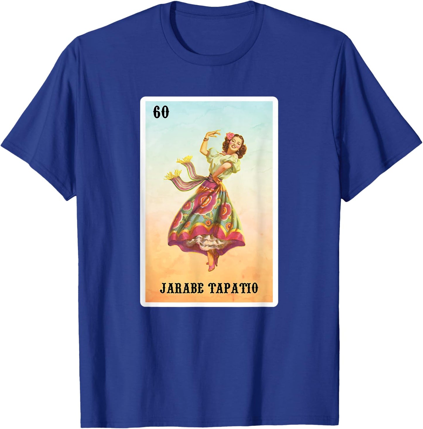 Vintage Mexican Jarabe Tapatio - Mexico Hat Dance T-Shirt - T-Shirt | Royal