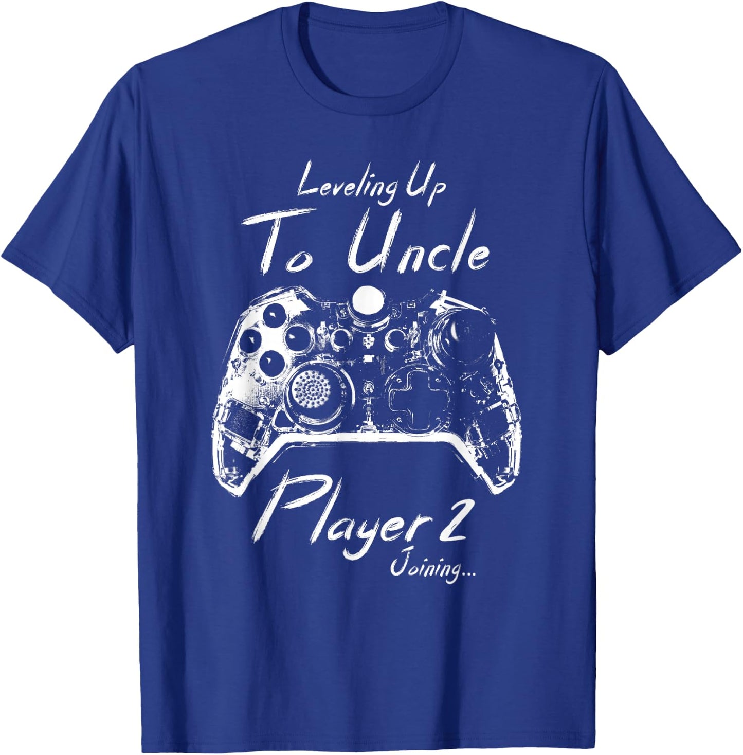 Promoted Uncle Est. 2024 Soon To Be Uncle T-Shirt - T-Shirt | Royal