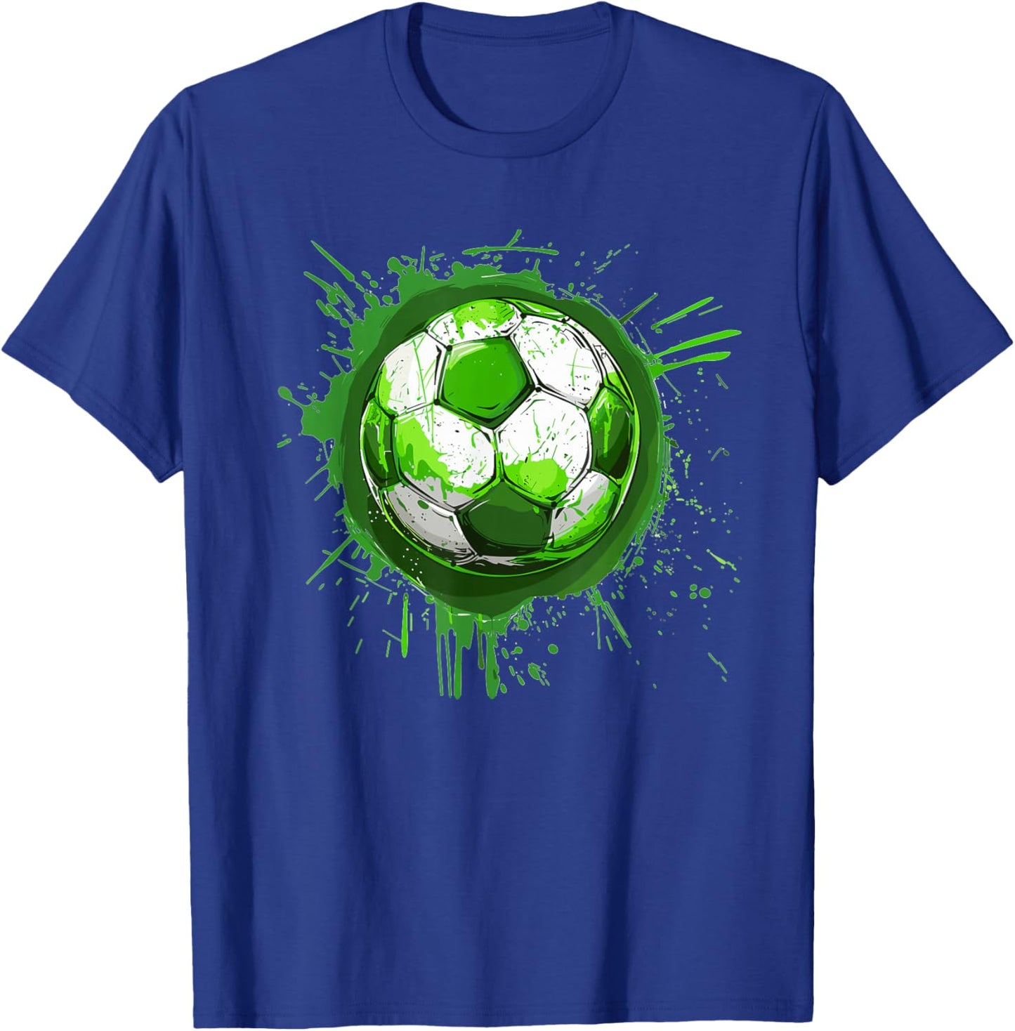 Aesthetic Soccer T-Shirt - T-Shirt | Royal