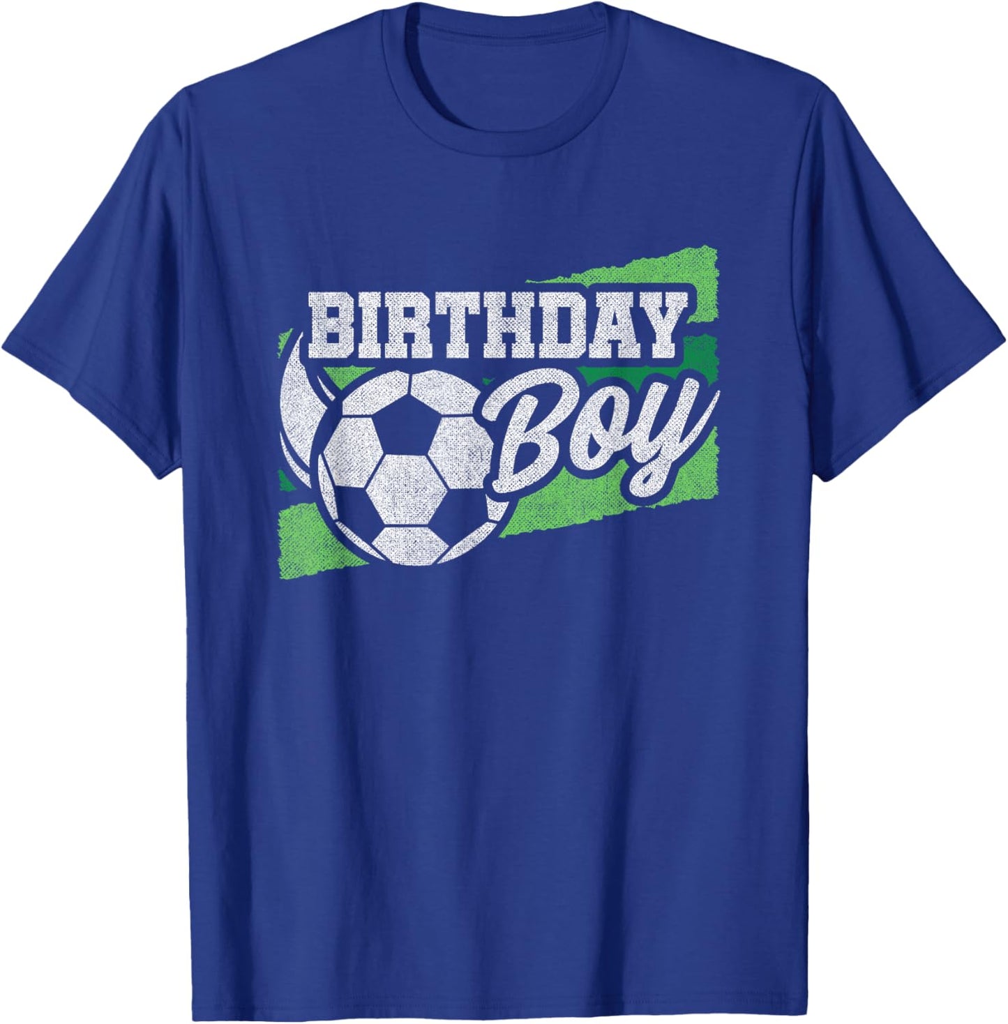 Soccer Party - Kids Soccer Birthday Party - Birthday Boy T-Shirt - T-Shirt | Royal