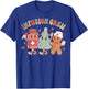 Infusion Nurse Crew Tree Gingerbread Christmas Nurse Retro T-Shirt - T-Shirt | Royal
