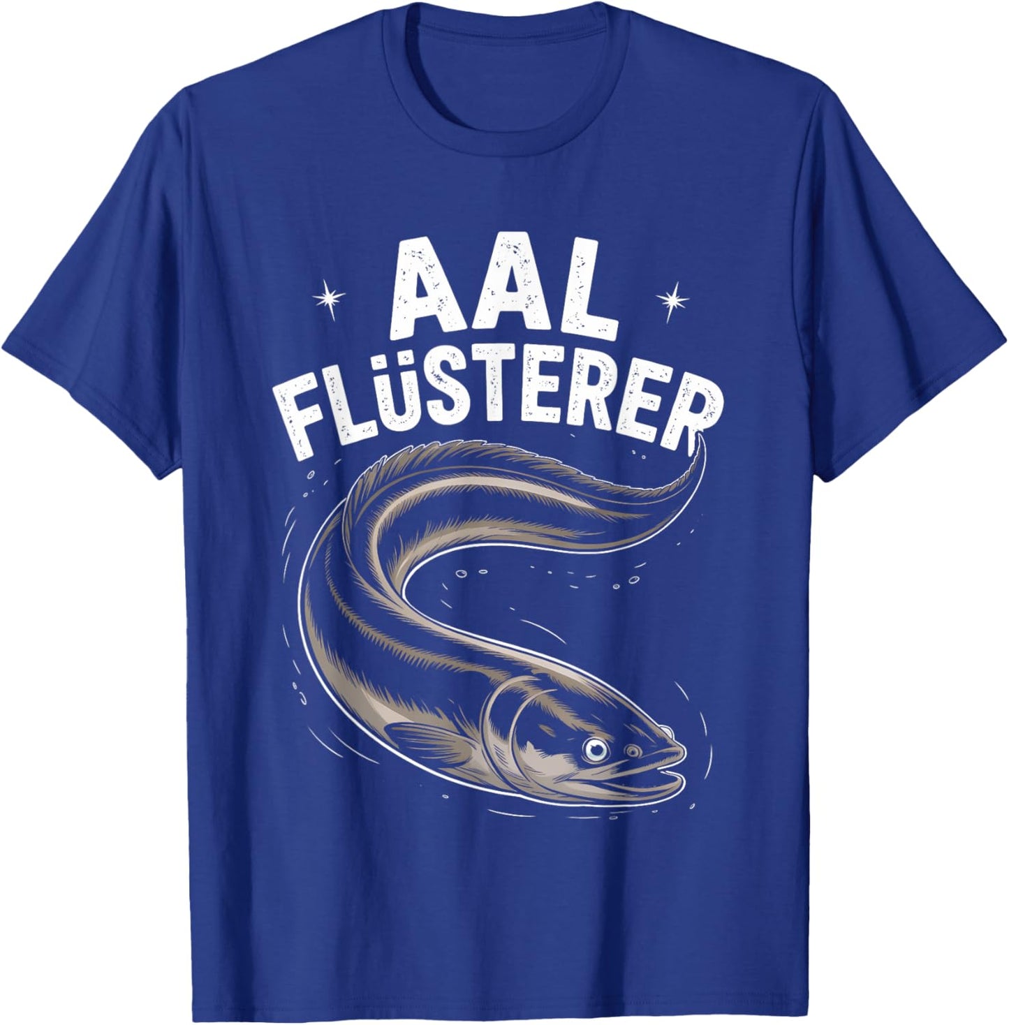 Aalflüsterer Angler Geschenk Lustig Fischer Angeln Aal T-Shirt - T-Shirt | Royal