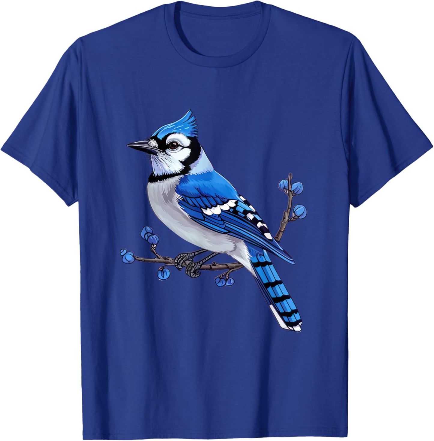 Blue Jay Graphic T-Shirt - T-Shirt | Royal
