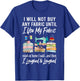I Will Not Buy Any Fabric Quilting Sewing Fun Sewer Quilter T-Shirt - T-Shirt | Royal
