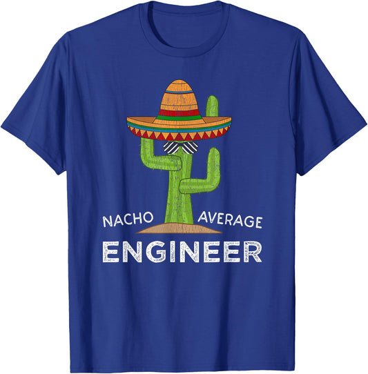 Fun Hilarious Engineering Humor | Funny Saying Engineer T-Shirt - T-Shirt | Royal