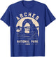 Arches National Park Vacation Travel Souvenir T-Shirt - T-Shirt | Royal