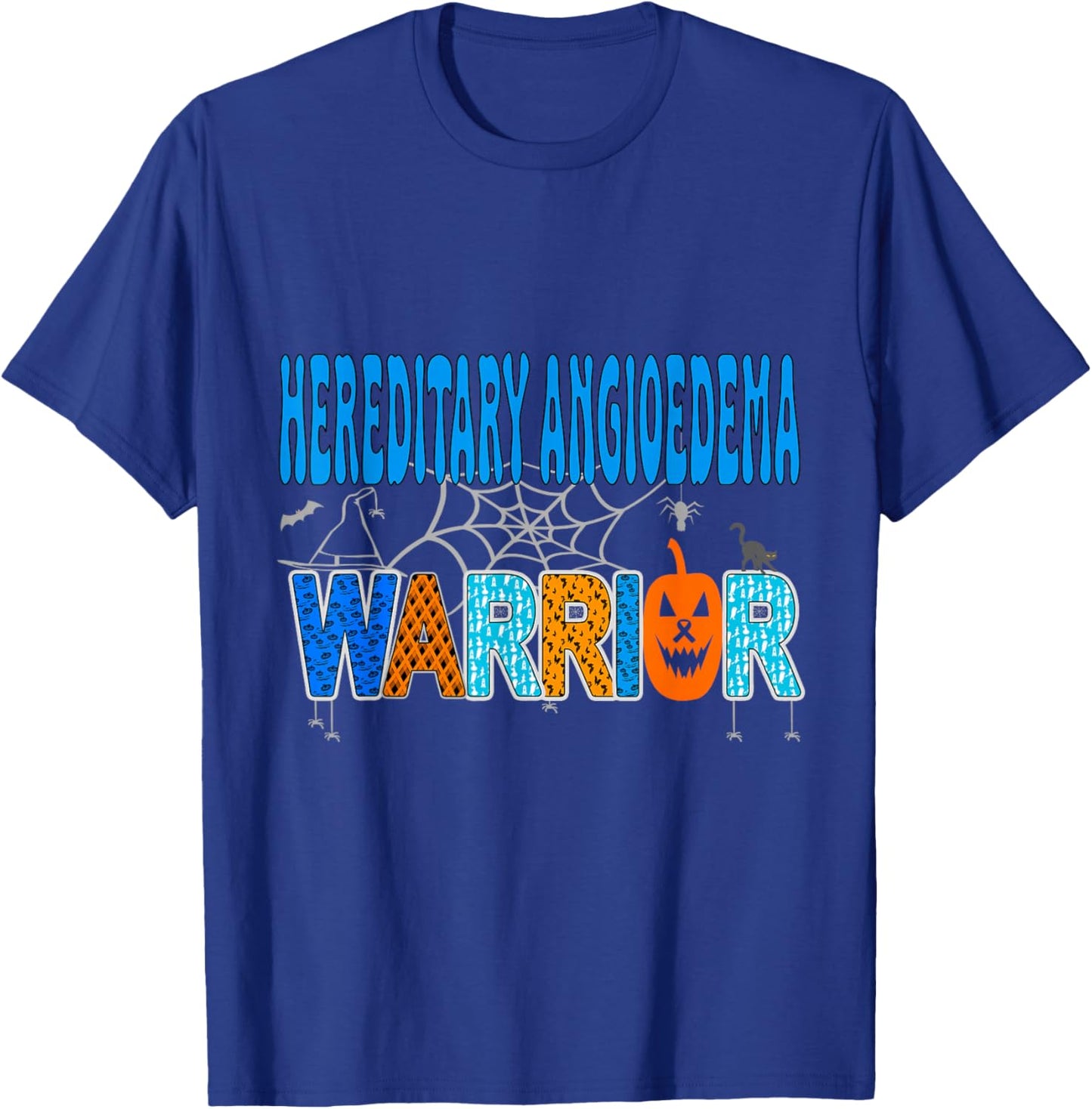 Hereditary Angioedema awareness for halloween T-Shirt - T-Shirt | Royal