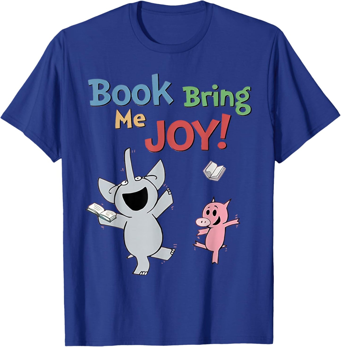 Book Bring Me Joy T-Shirt - T-Shirt | Royal