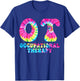 Occupational Therapy OT Month Therapist Tie Dye T-Shirt - T-Shirt | Royal