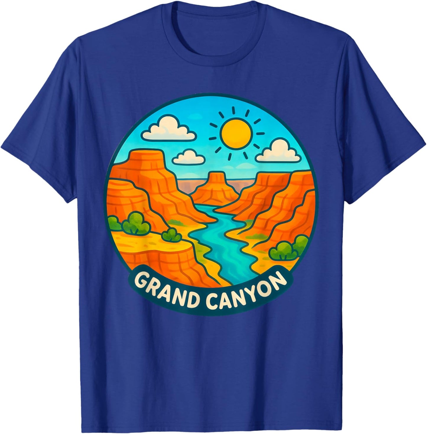 Grand Canyon National Park Kids Toddlers Boys Girls Fun T-Shirt - T-Shirt | Royal