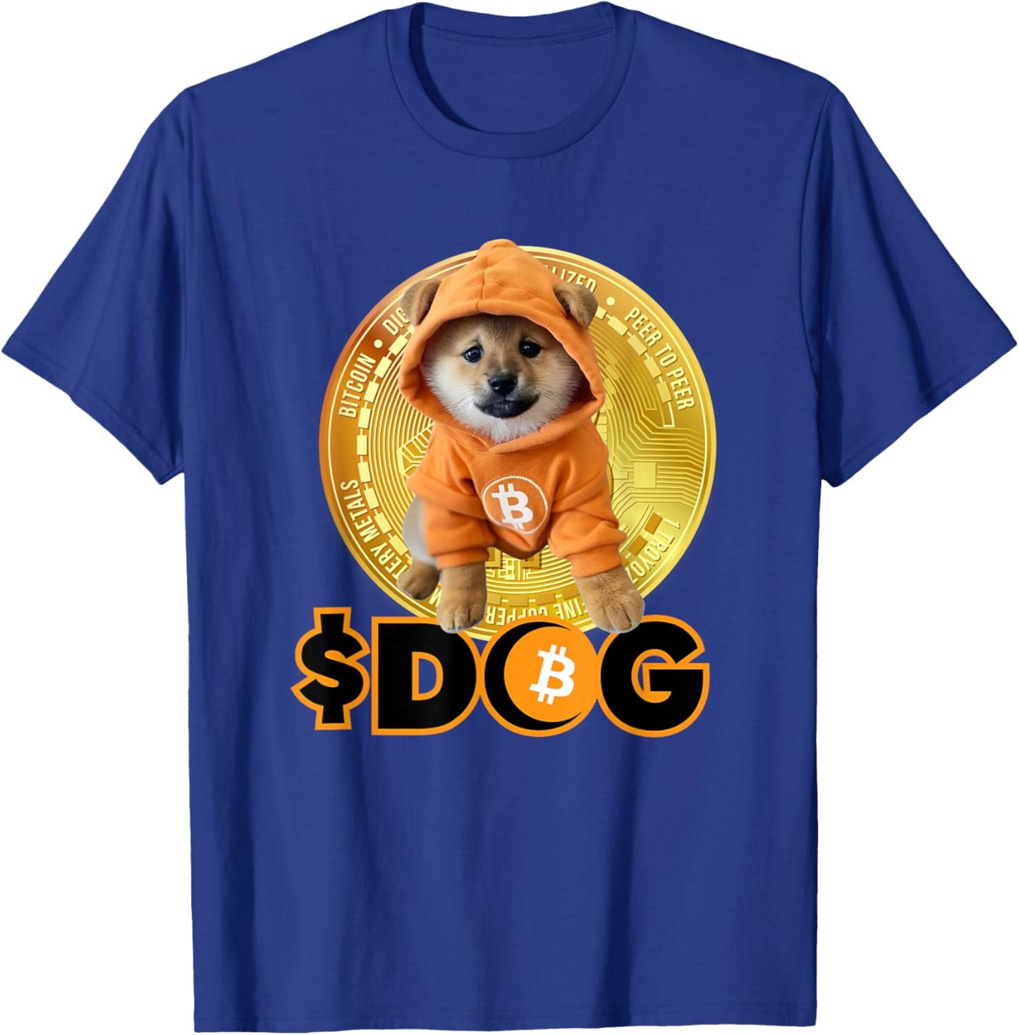 Dog Go to the Moon T-Shirt - T-Shirt | Royal