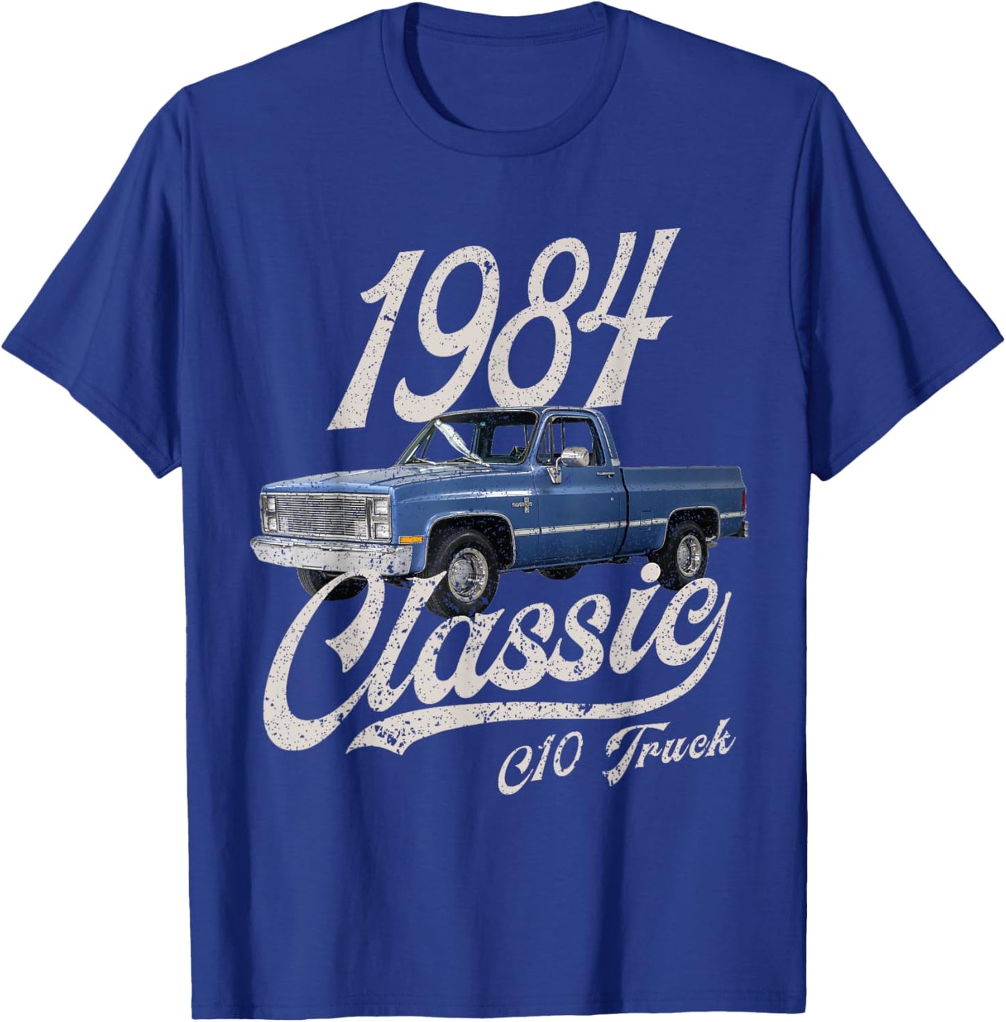 1984 84 C10 Truck T-Shirt - T-Shirt | Royal