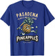 Pasadena Pineapples Retro Minor League Baseball T-Shirt - T-Shirt | Royal