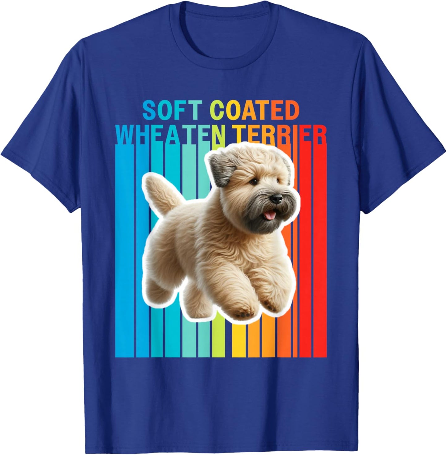 Colorful Soft Coated Wheaten Terrier T-Shirt - T-Shirt | Royal