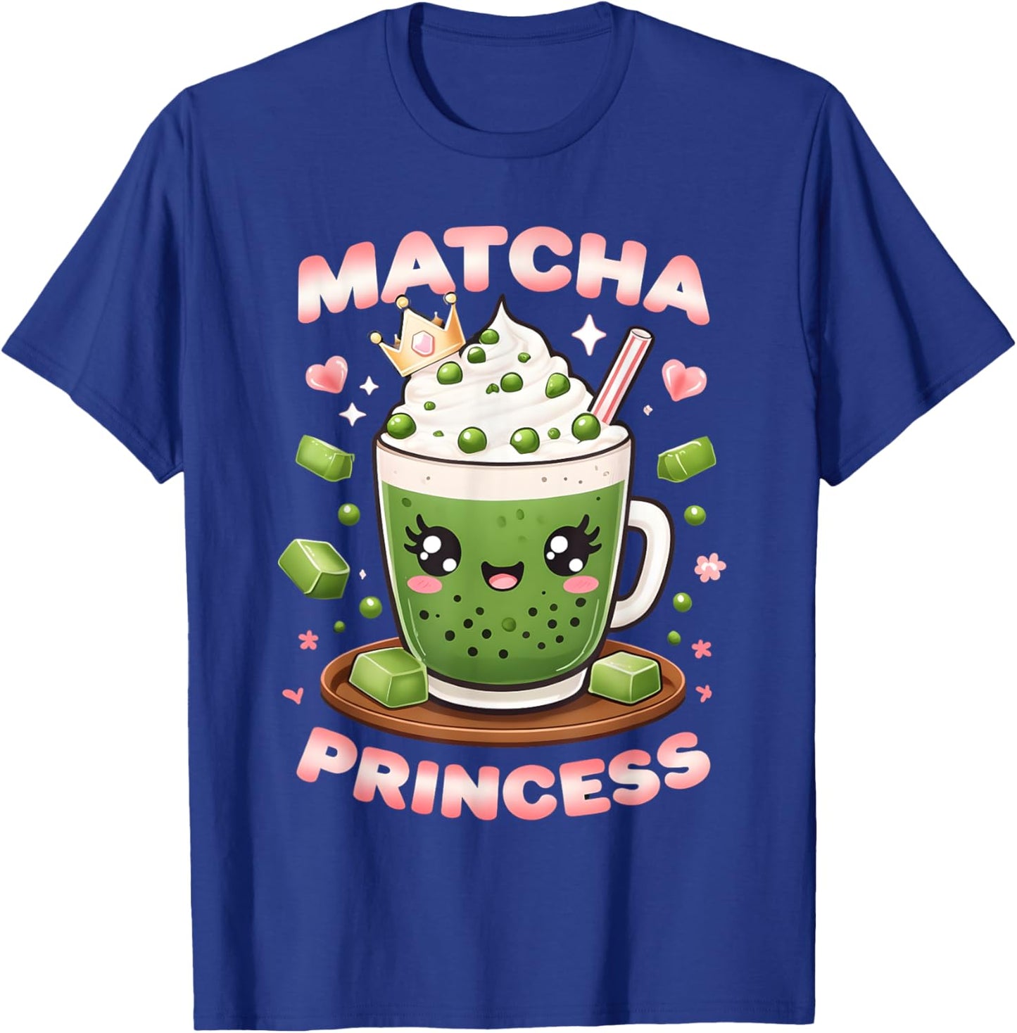 Best Matcha Art Women Tea Lovers Matcha Green T-Shirt - T-Shirt | Royal
