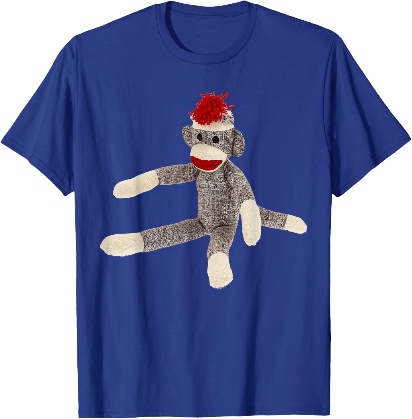 Sock Monkey Shirt T-Shirt - T-Shirt | Royal