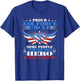 Proud Air Force Uncle- Mine Calls Me Uncle - Military Family T-Shirt - T-Shirt | Royal