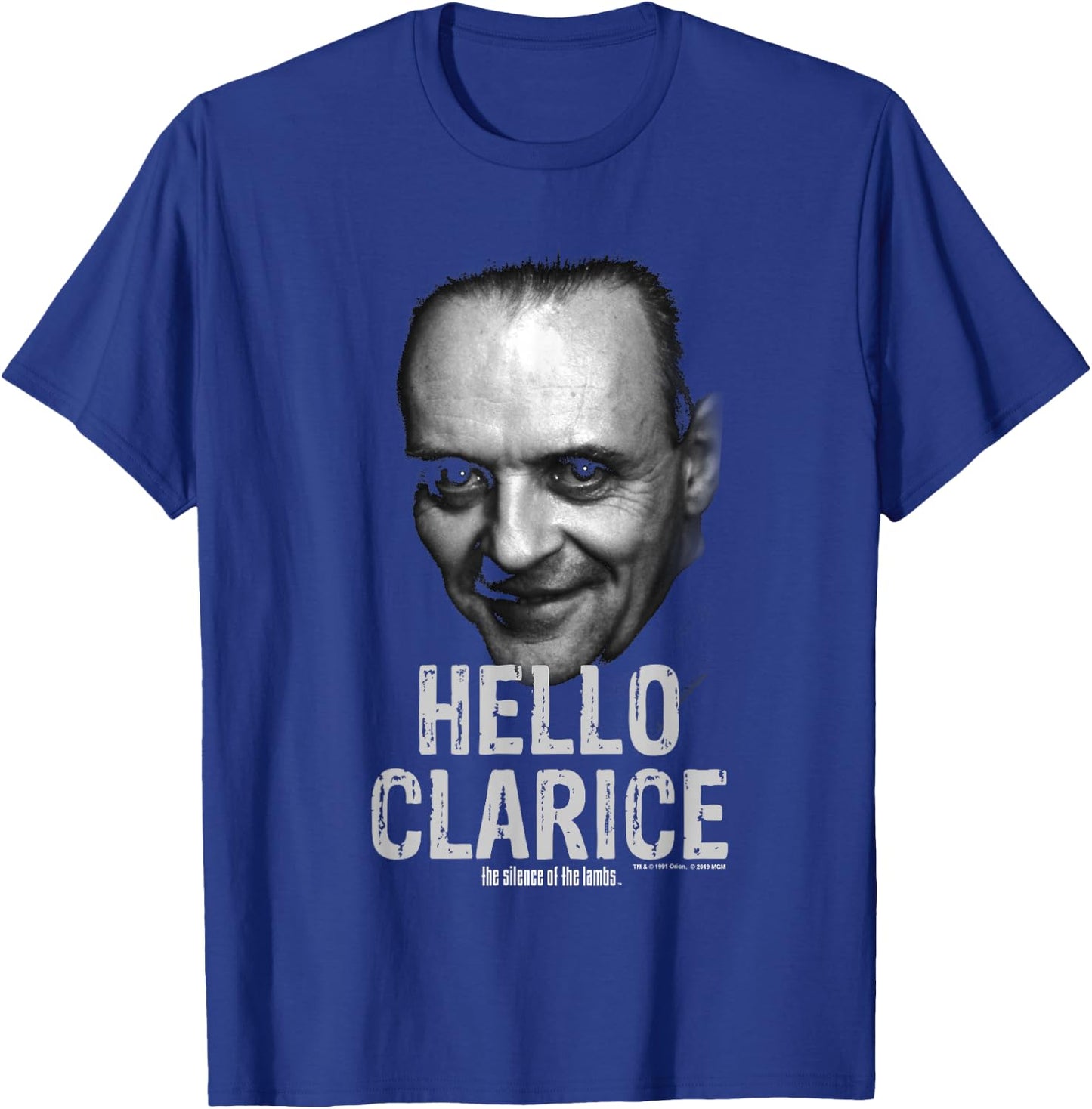 The Silence of The Lambs Hannibal Lecter Hello Clarice T-Shirt - T-Shirt | Royal