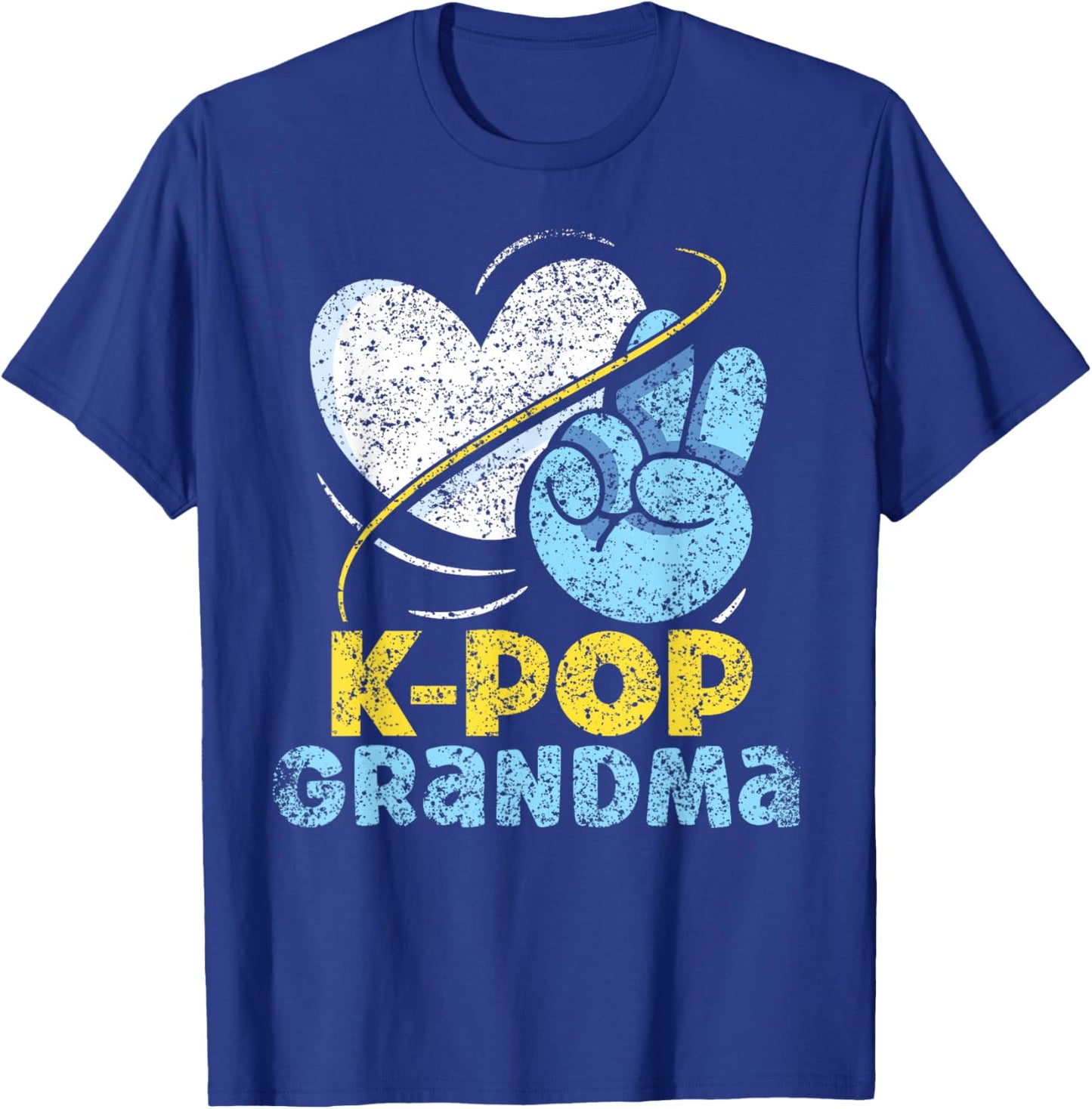 K-POP Grandma Lover Music Korean K-Pop Cute Grandmother T-Shirt - T-Shirt | Royal