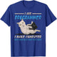 I Are Programmer I Make Computer Beep Boop Funny Cat T-Shirt - T-Shirt | Royal