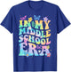 In My Middle School Era Back To School Outfits For Teacher Men Women Girls Kids T-Shirt - T-Shirt | Royal