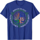 Irish By Blood American By Birth Patriot By Choice Flag Us T-Shirt - T-Shirt | Royal