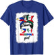 Mexipina Girl Half Mexican And Filipino Mexico Flag Women T-Shirt - T-Shirt | Royal