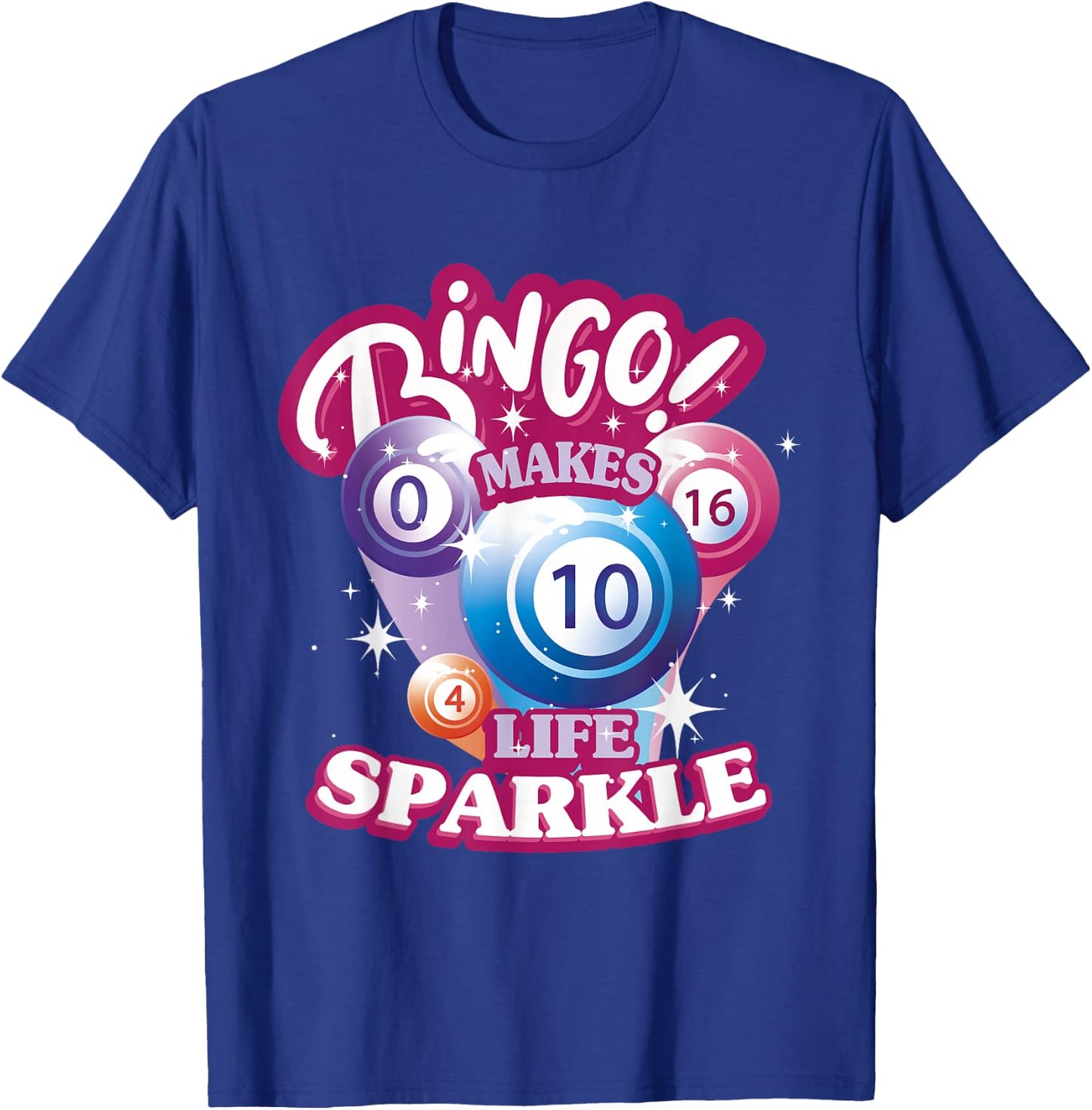Funny Bingo Women Game Night Bingo Player T-Shirt - T-Shirt | Royal