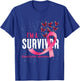 Im A Survivor Breast Cancer Awareness T-Shirt - T-Shirt | Royal