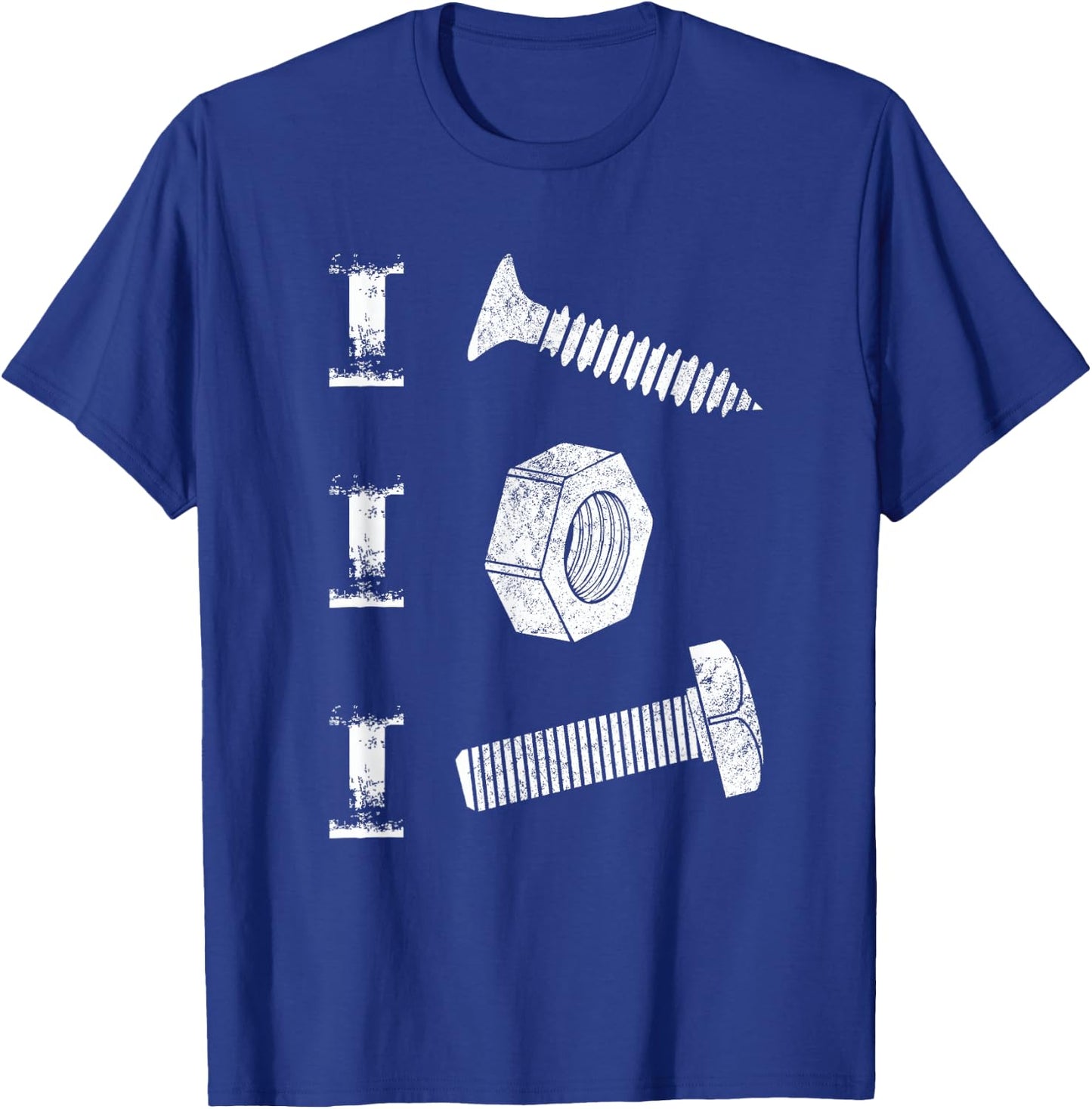 I Screw I Nut I Bolt Proud Car Auto Mechanic Humor T-Shirt - T-Shirt | Royal